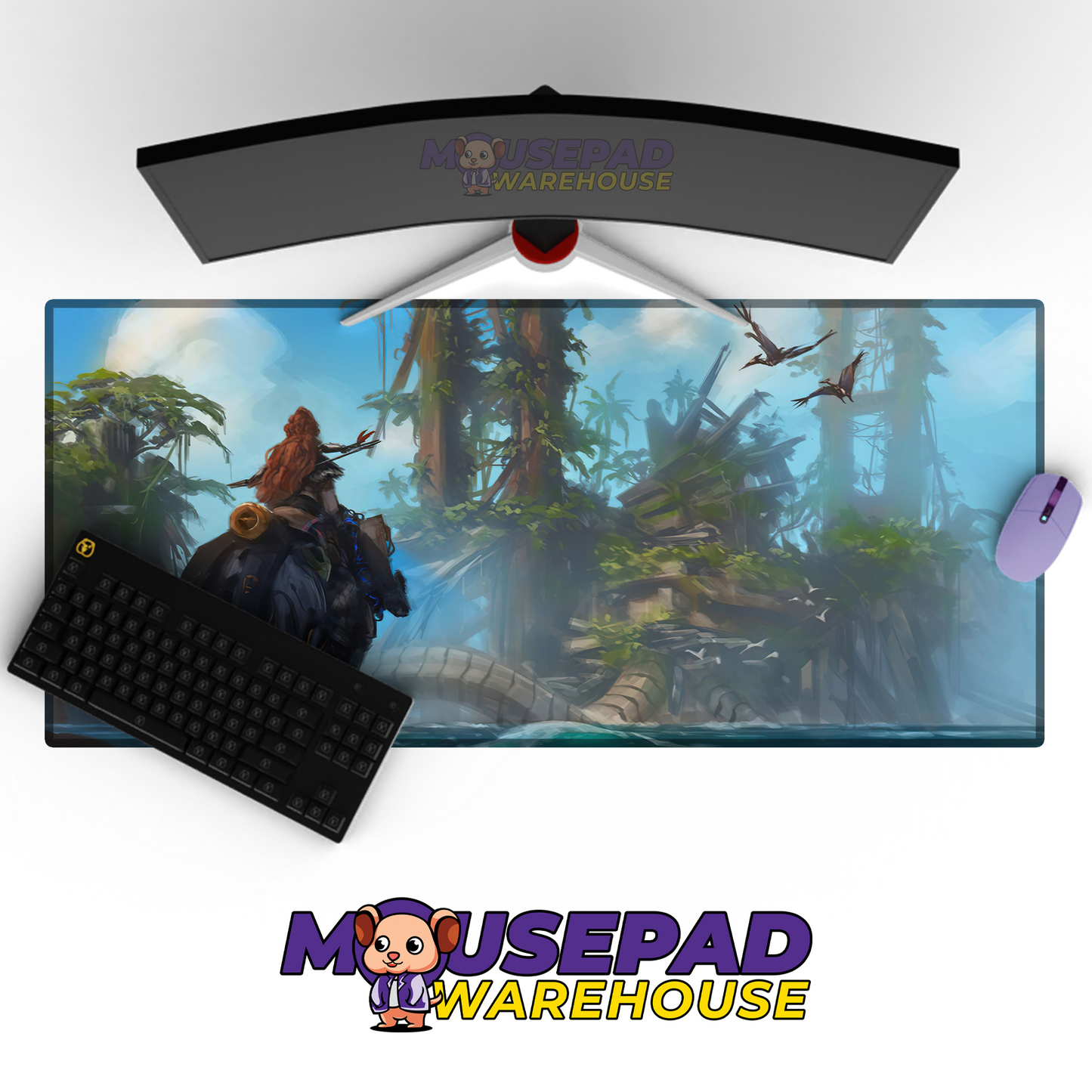 Horizon Forbidden West V22 Mousepad Mockup