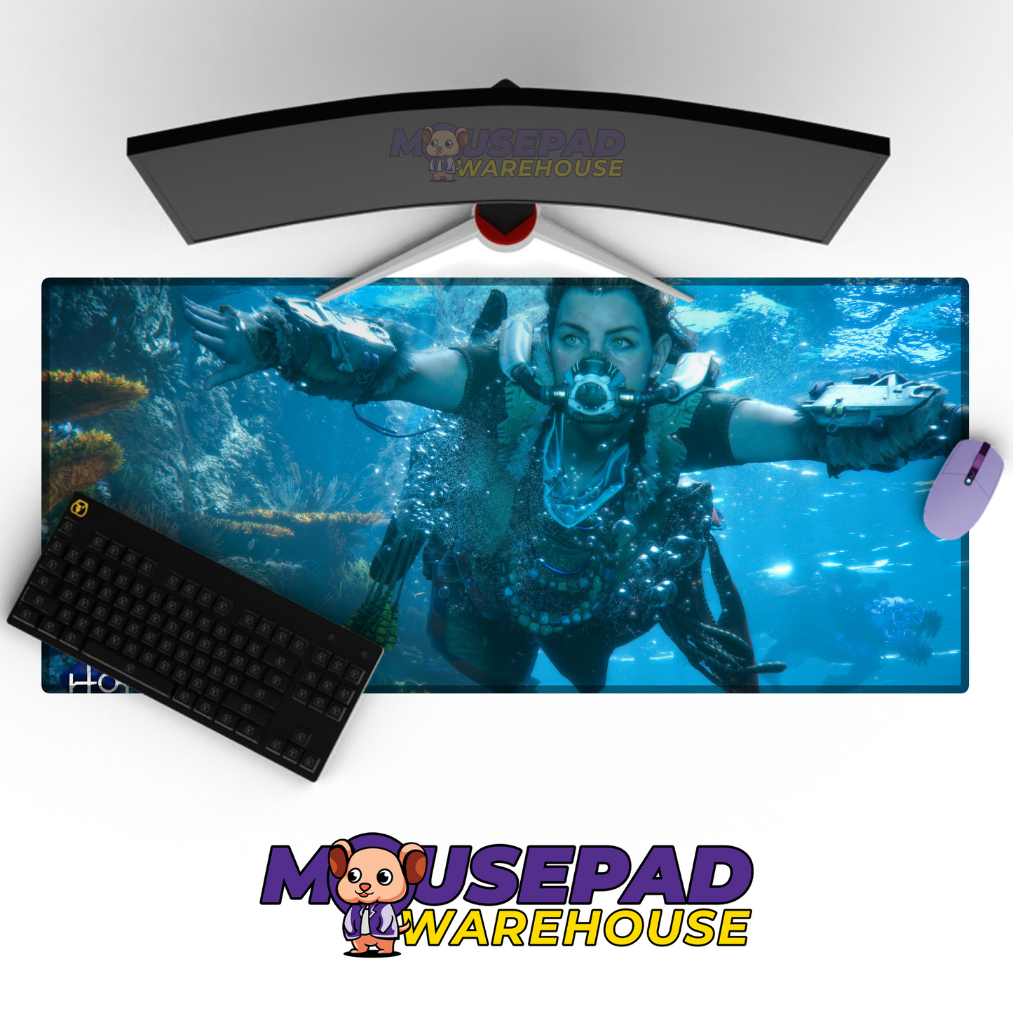 Horizon Forbidden West V23 Mousepad Mockup