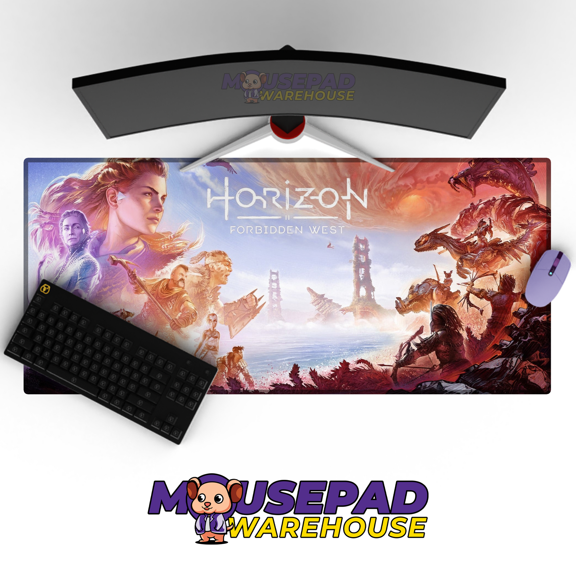 Horizon Forbidden West V24 Mousepad Mockup