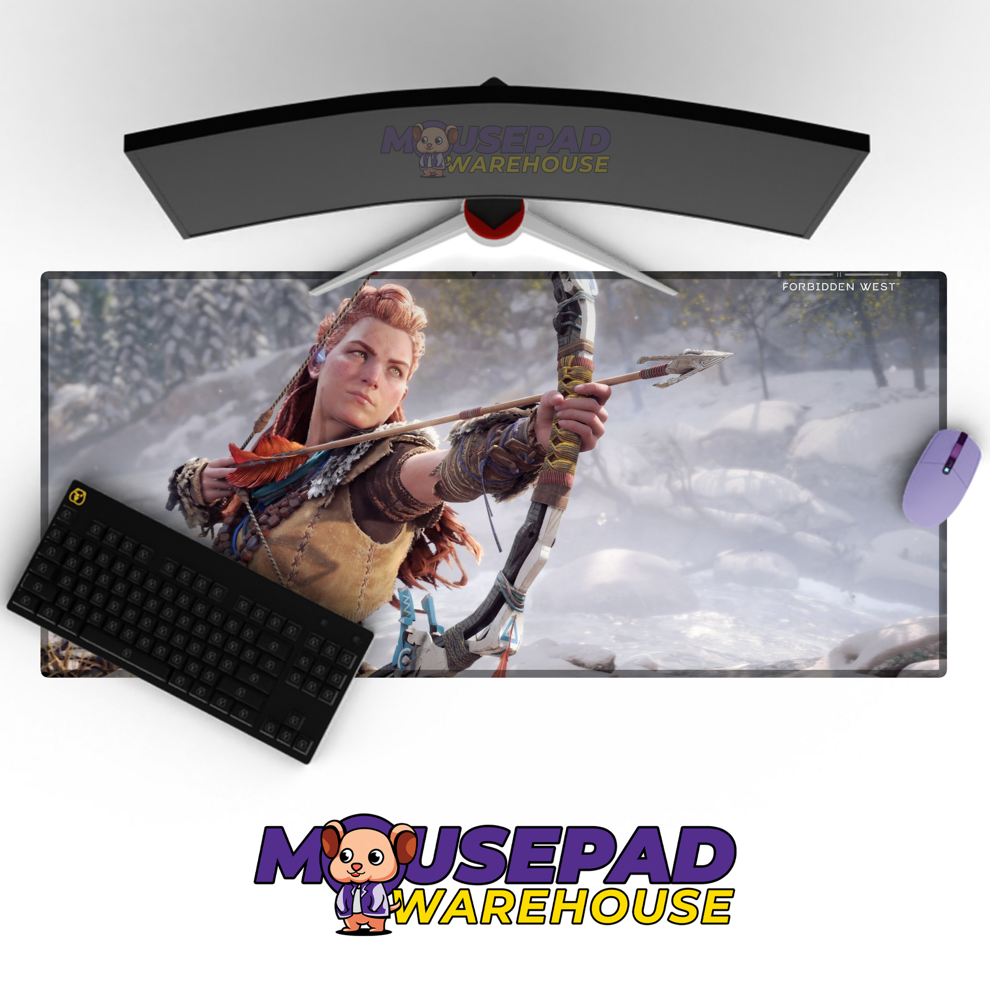 Horizon Forbidden West V27 Mousepad Mockup