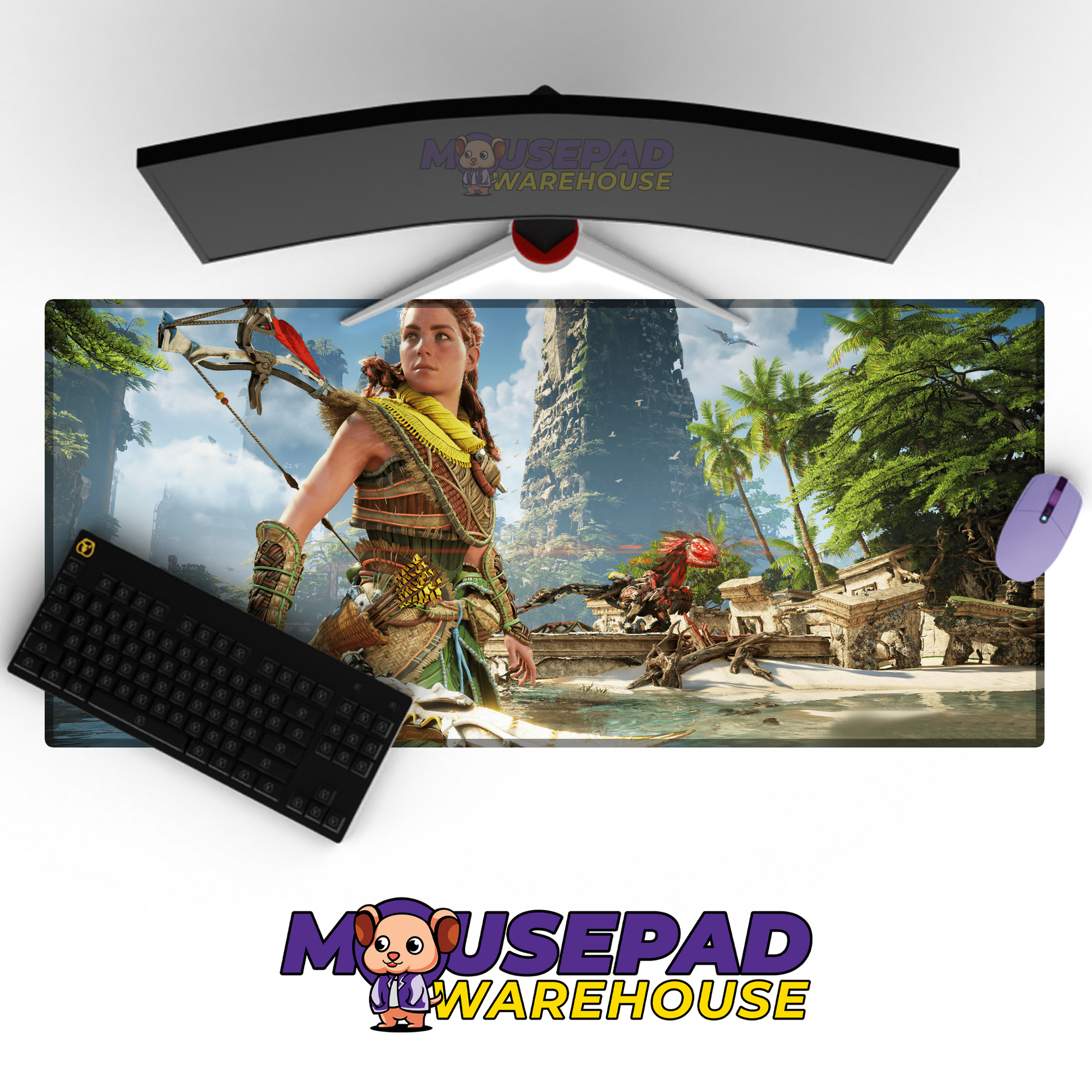 Horizon Forbidden West V28 Mousepad Mockup
