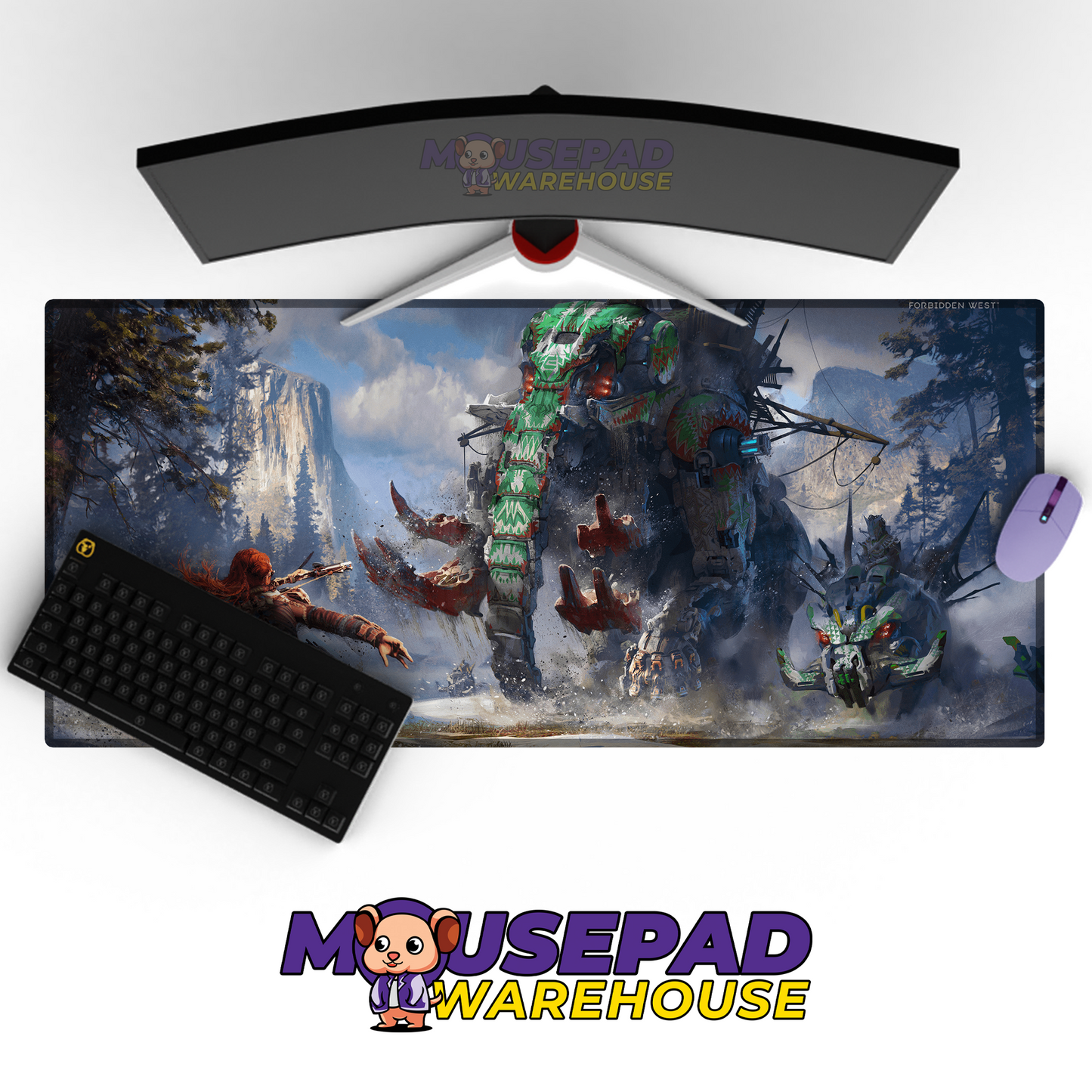 Horizon Forbidden West V29 Mousepad Mockup
