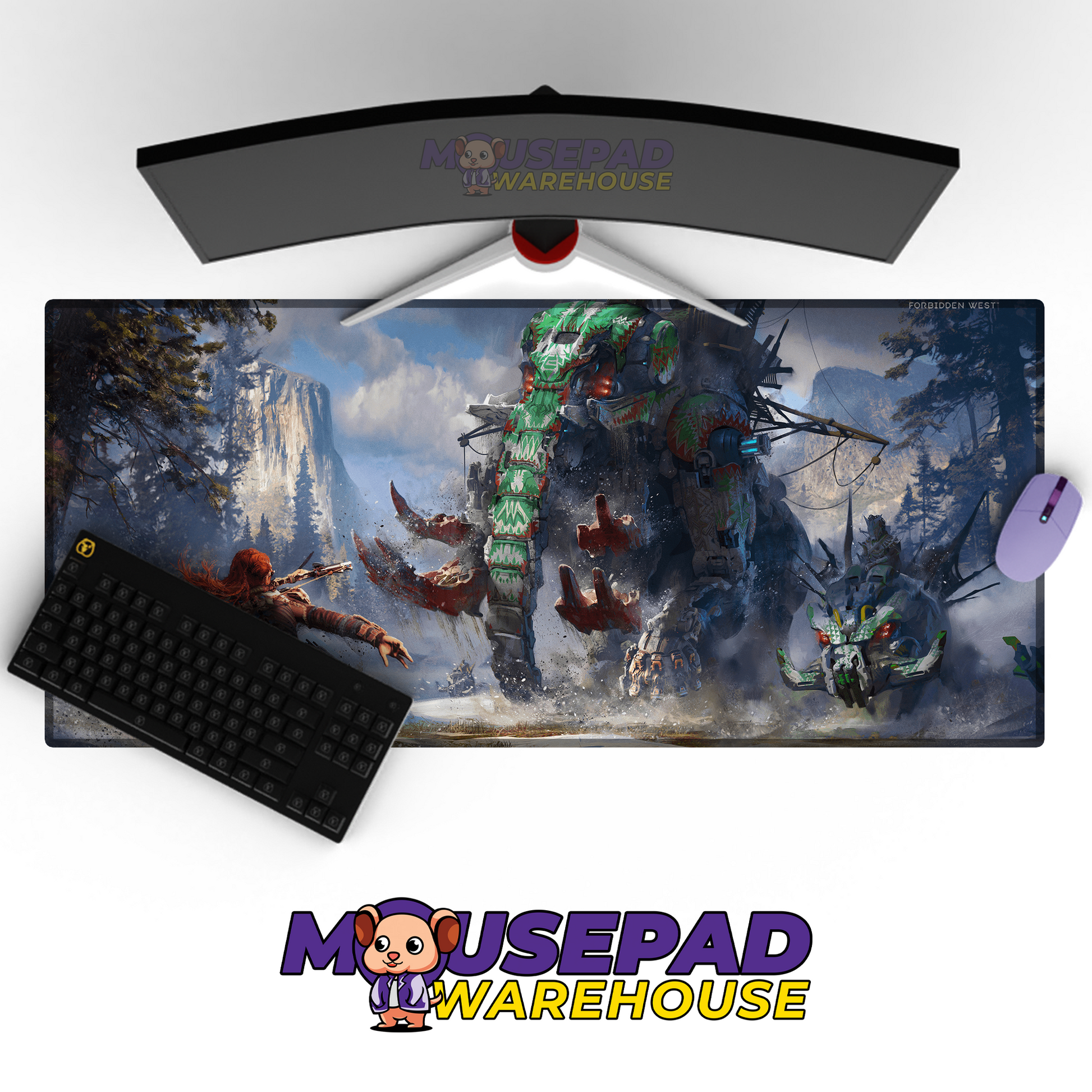 Horizon Forbidden West V29 Mousepad Mockup