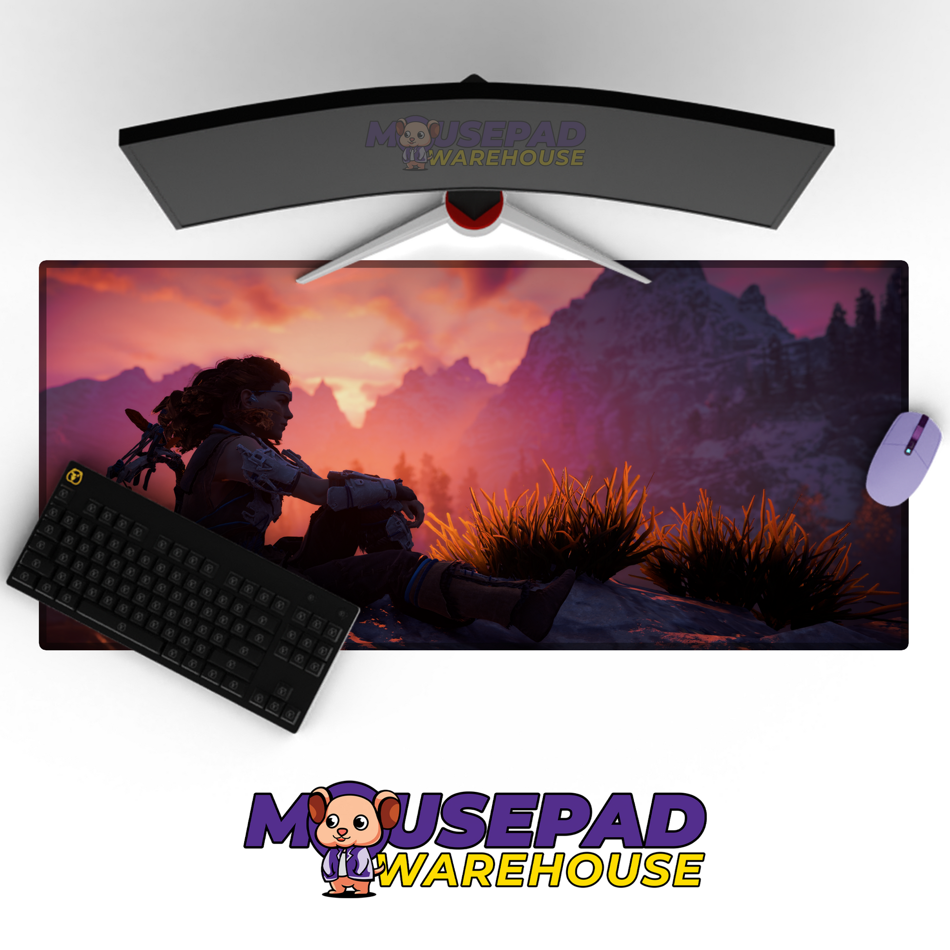 Horizon Forbidden West V5 Mousepad Mockup
