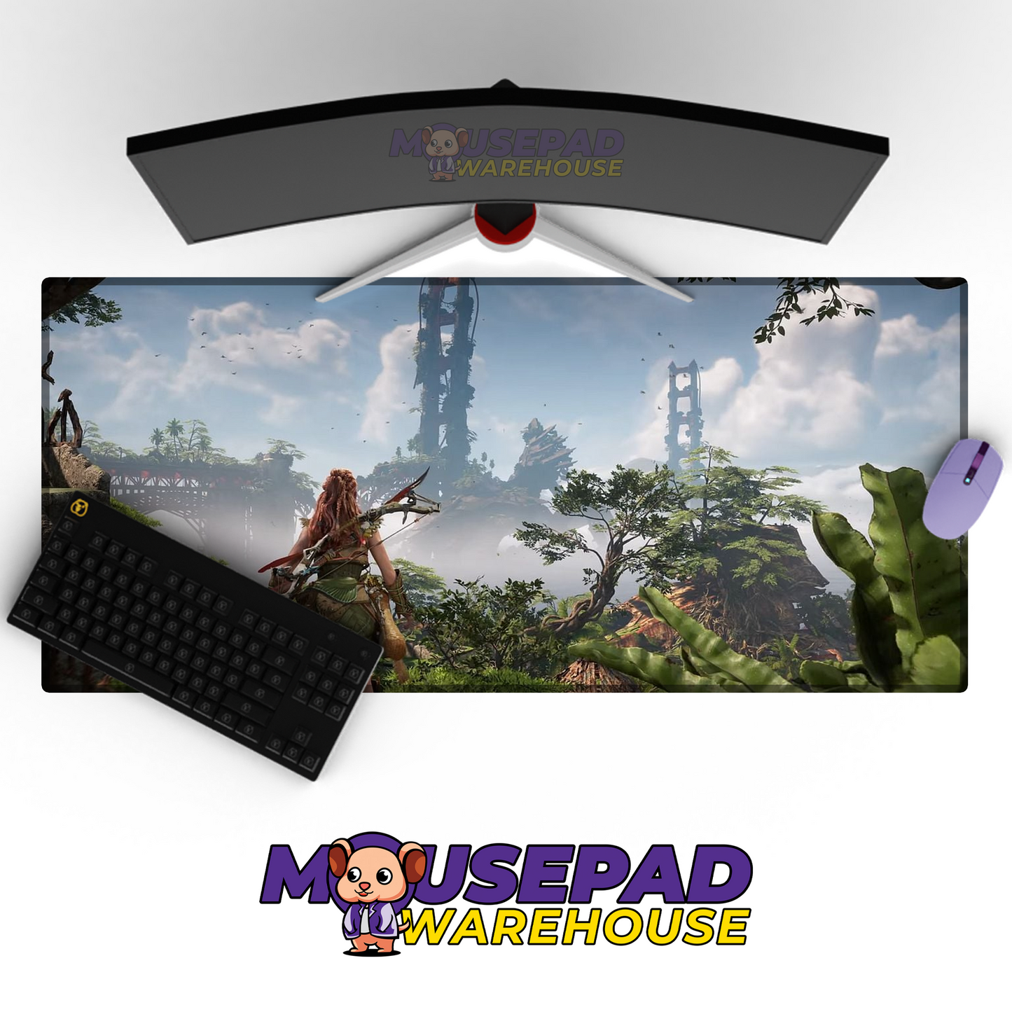 Horizon Forbidden West V6 Mousepad Mockup