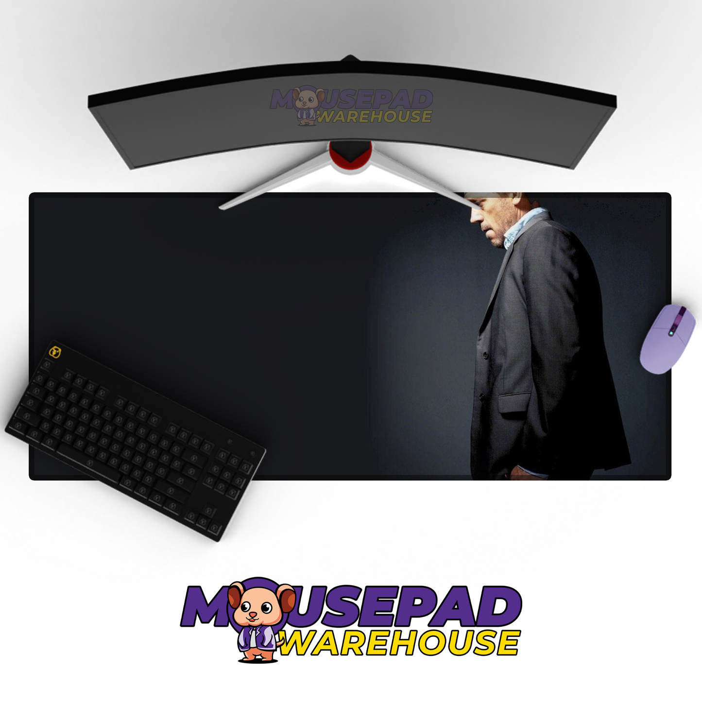 House V12 Mousepad Mockup