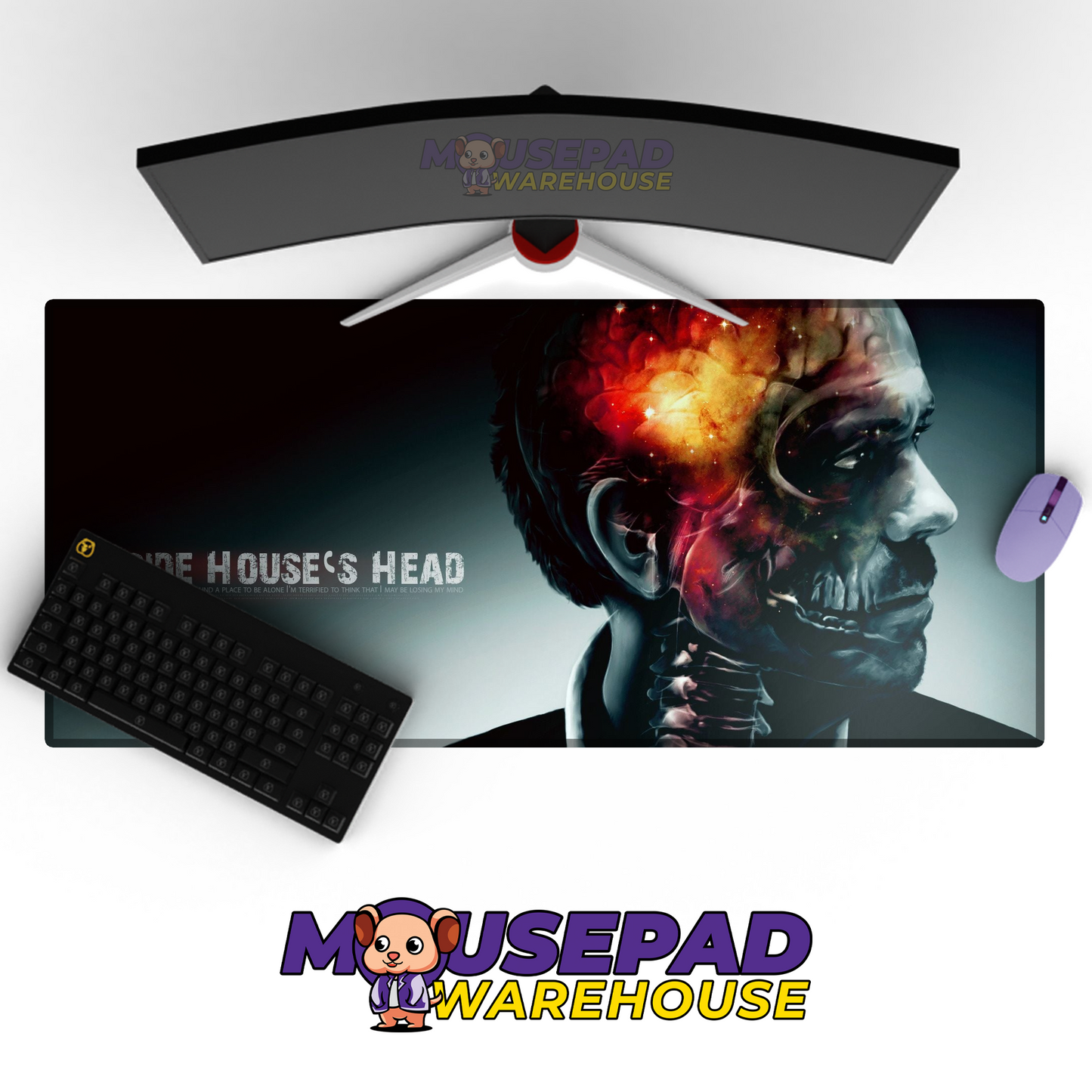 House V15 Mousepad Mockup
