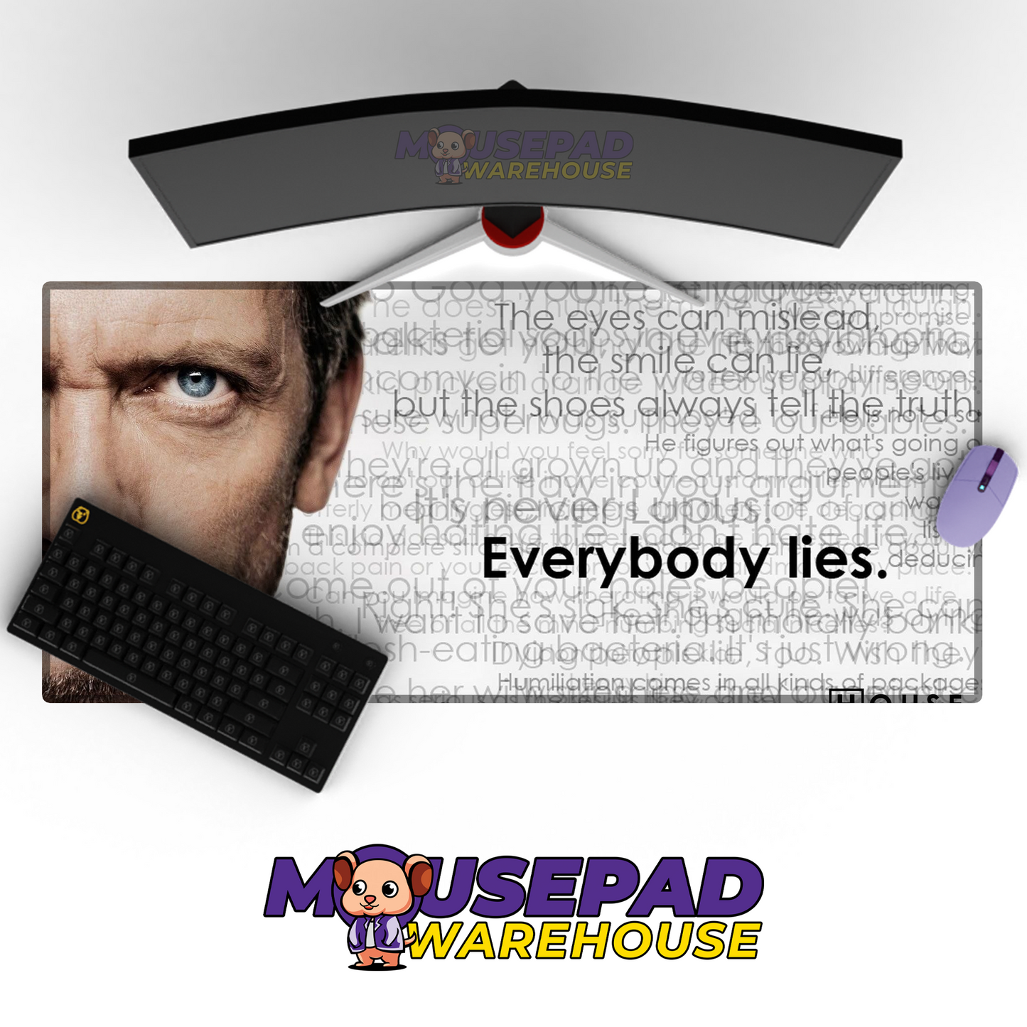 House V21 Mousepad Mockup