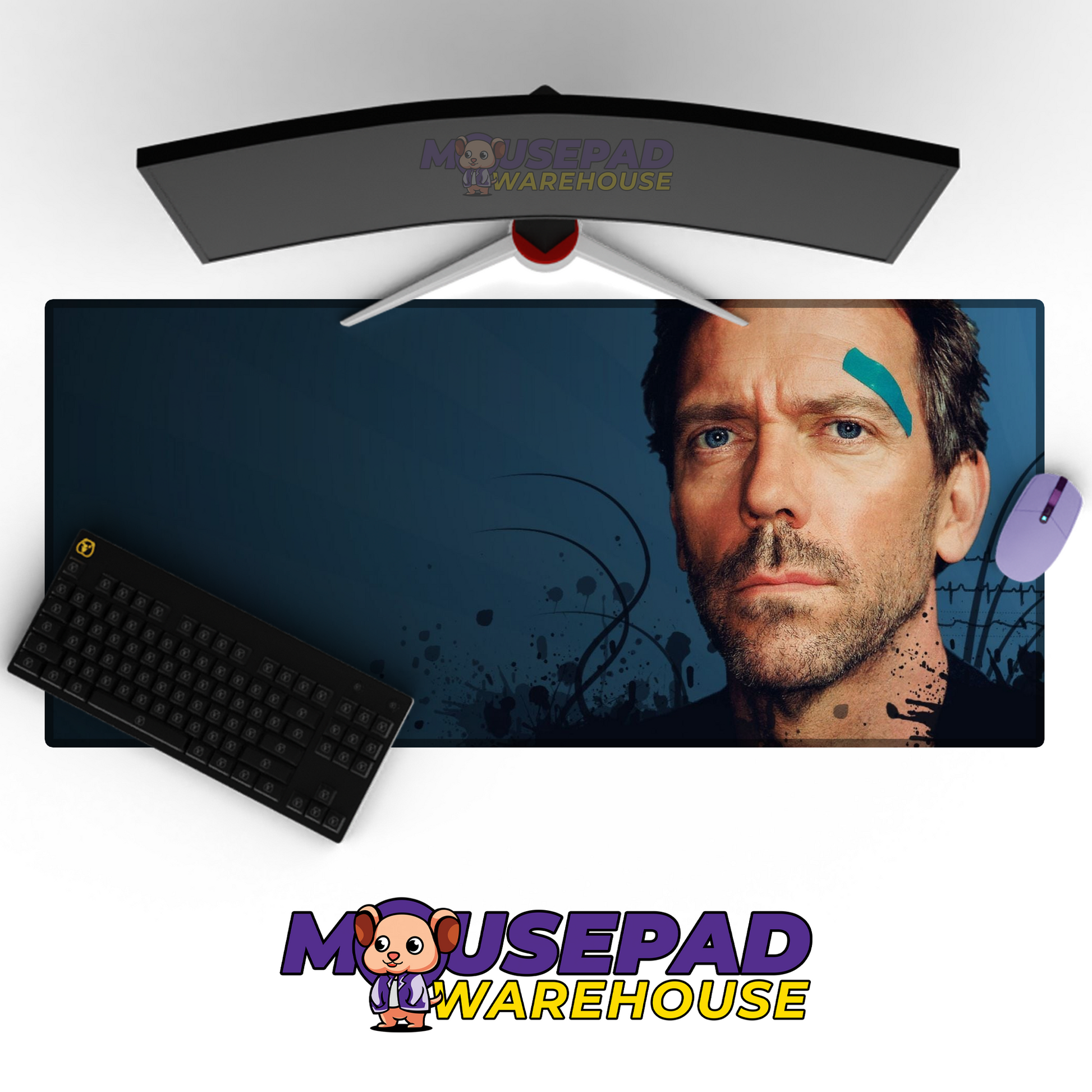 House V4 Mousepad Mockup