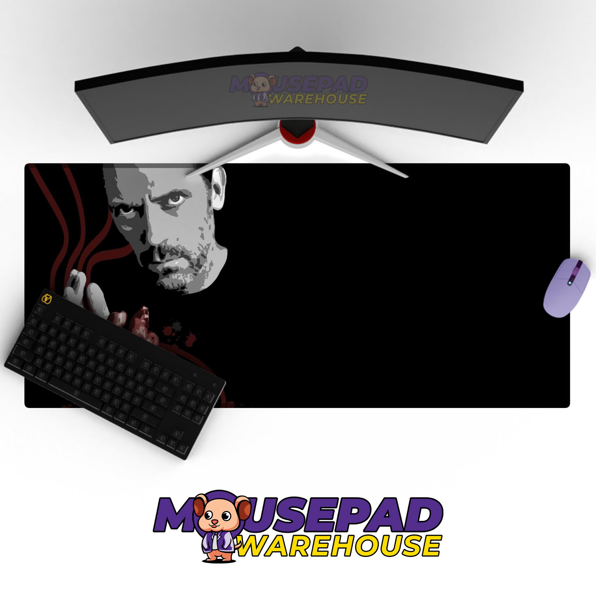 House V5 Mousepad Mockup