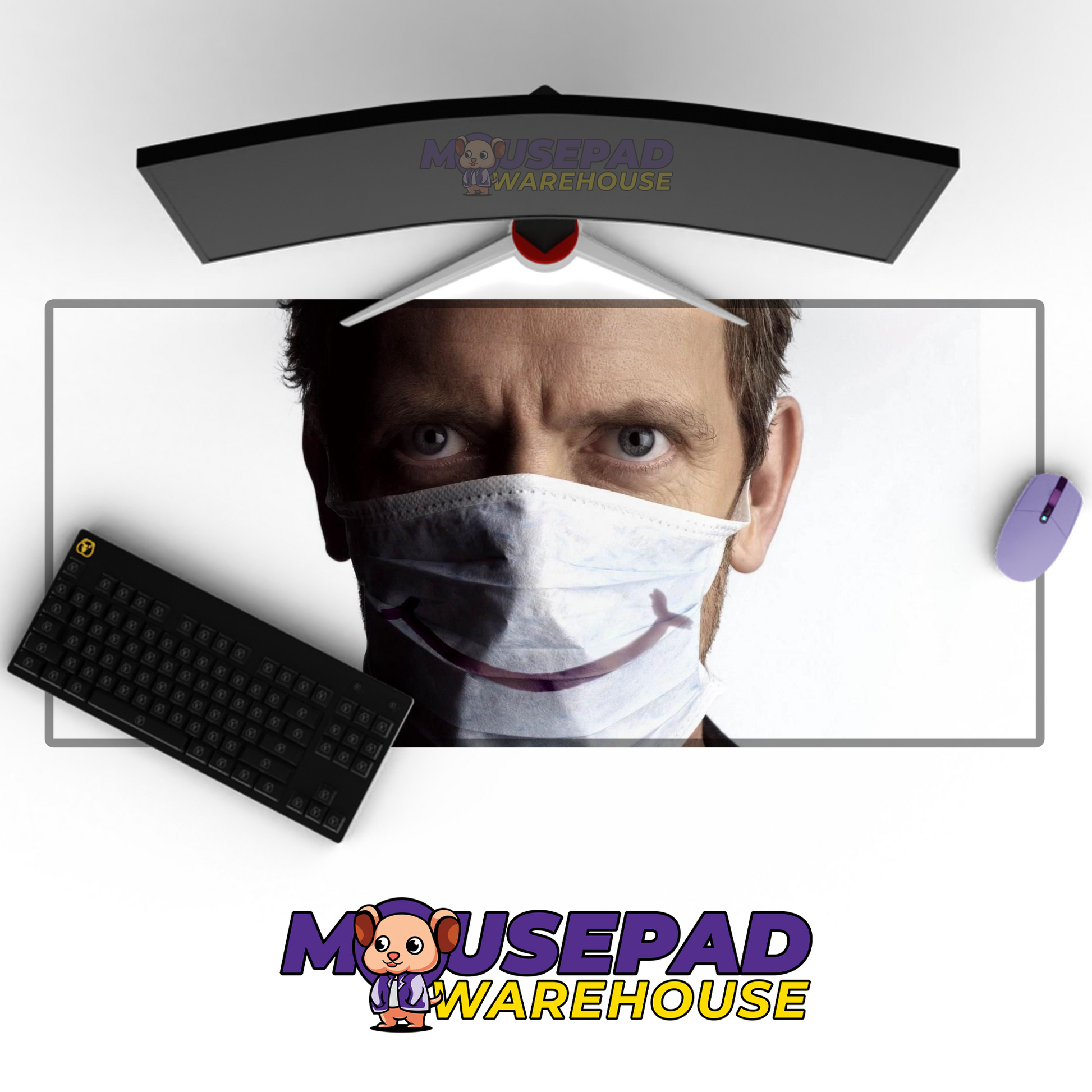 House V6 Mousepad Mockup