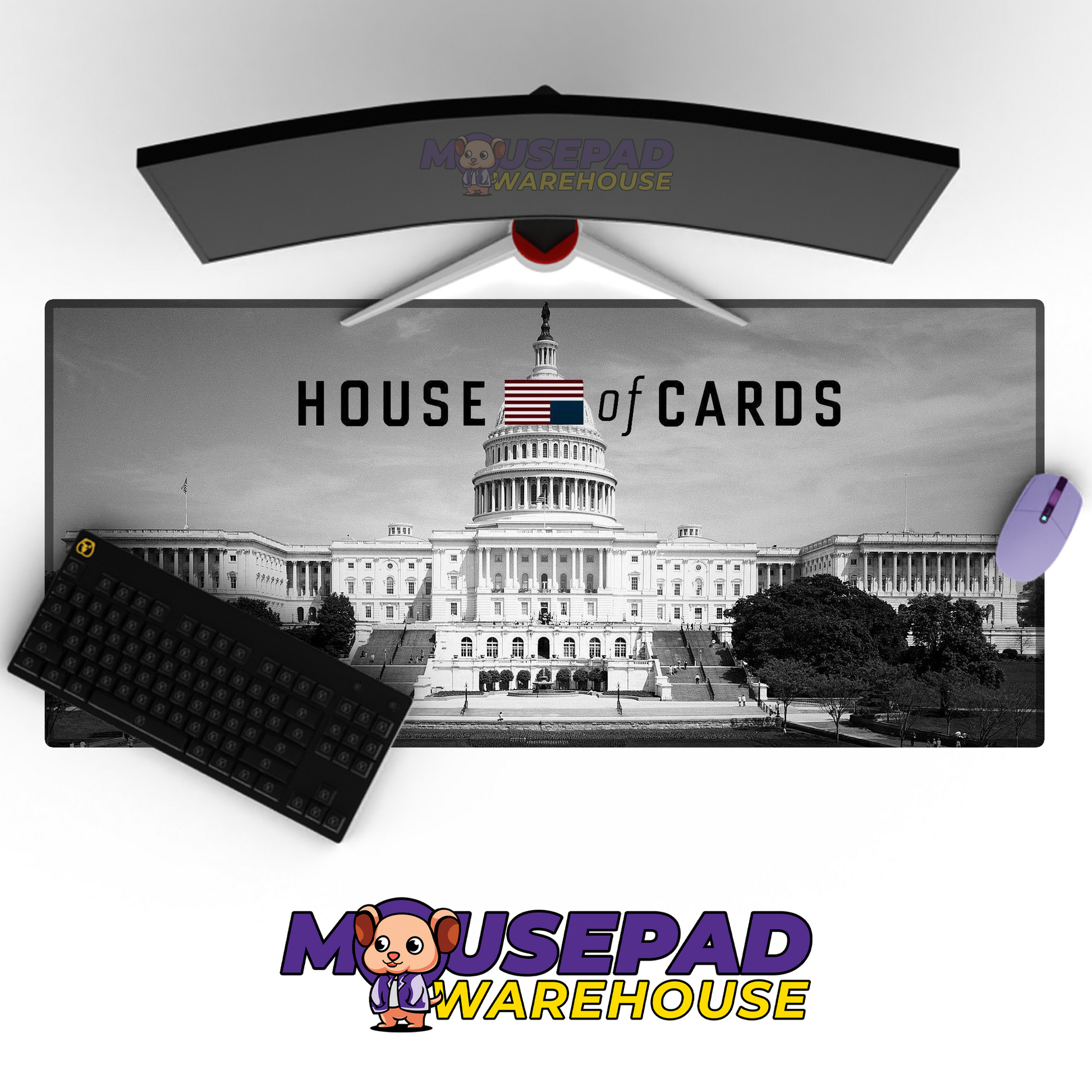 House of Cards V13 Mousepad Mockup