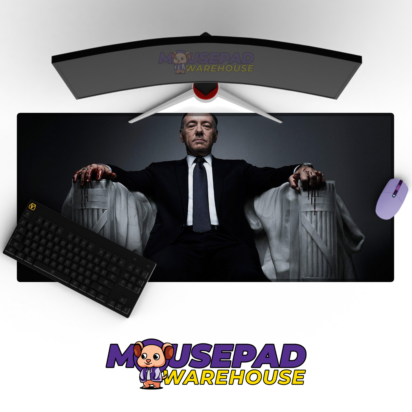 House of Cards V15 Mousepad Mockup