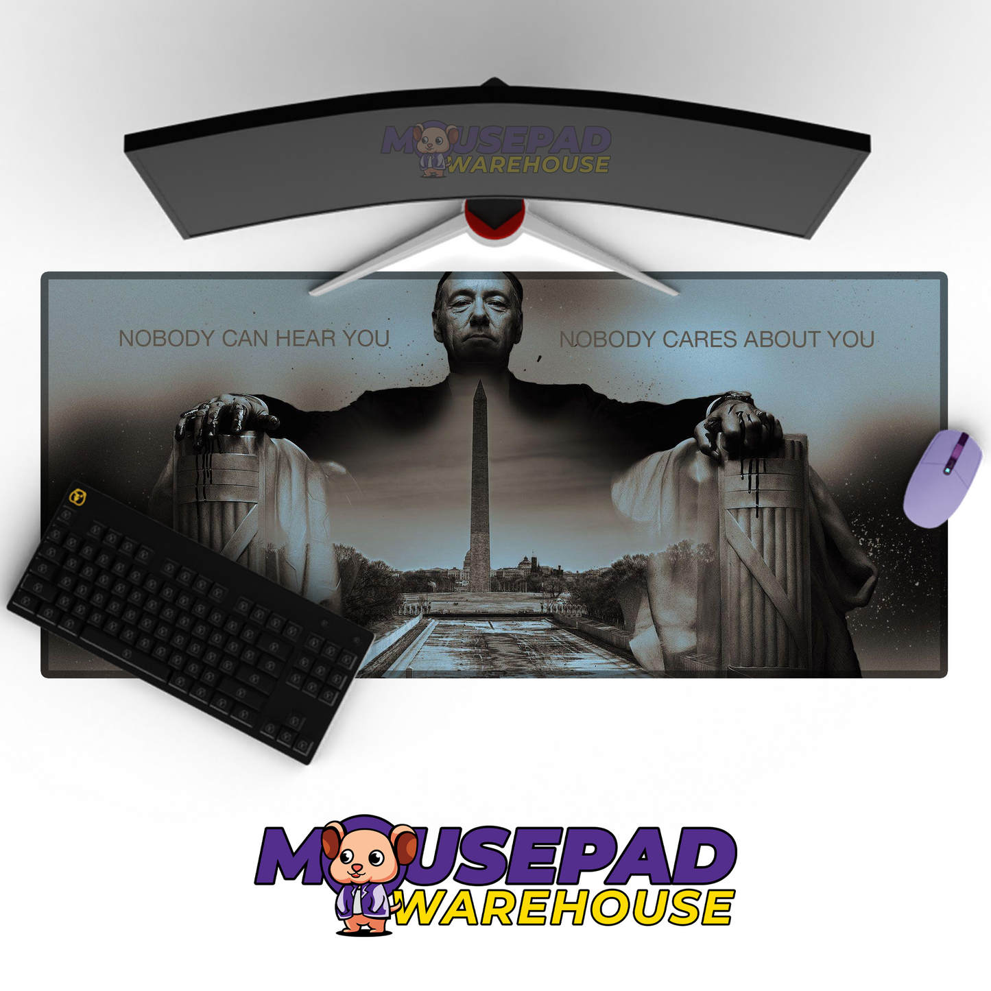 House of Cards V17 Mousepad Mockup