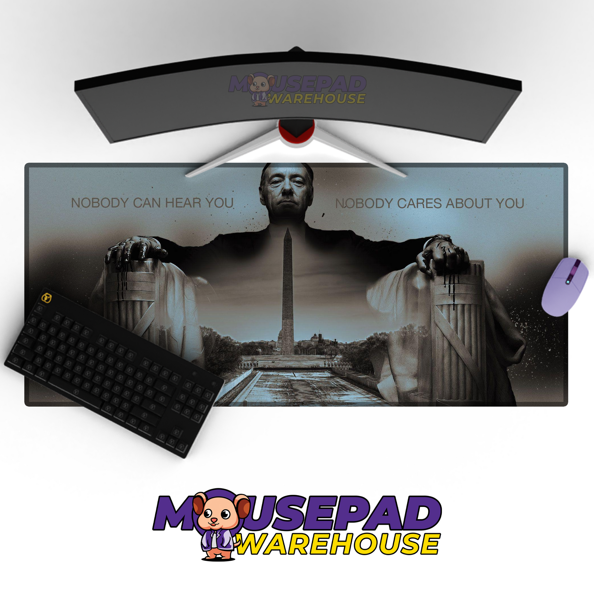 House of Cards V17 Mousepad Mockup