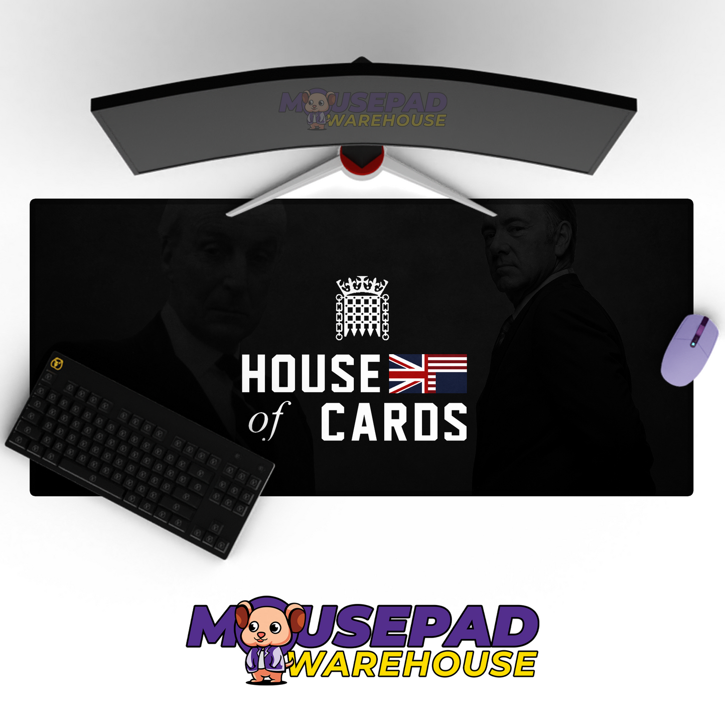 House of Cards V4 Mousepad Mockup