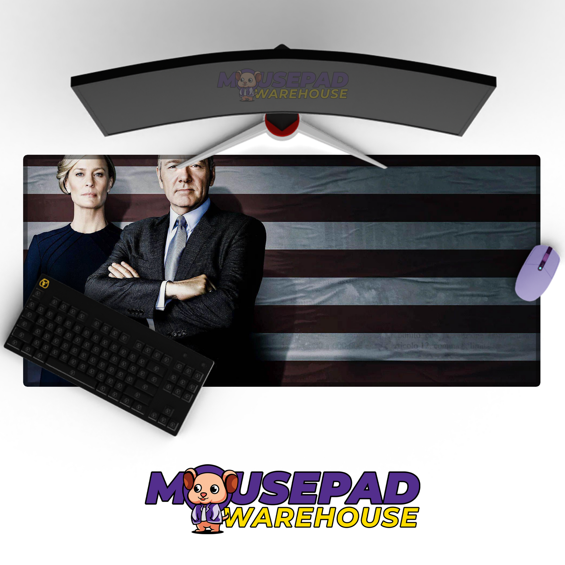 House of Cards V7 Mousepad Mockup