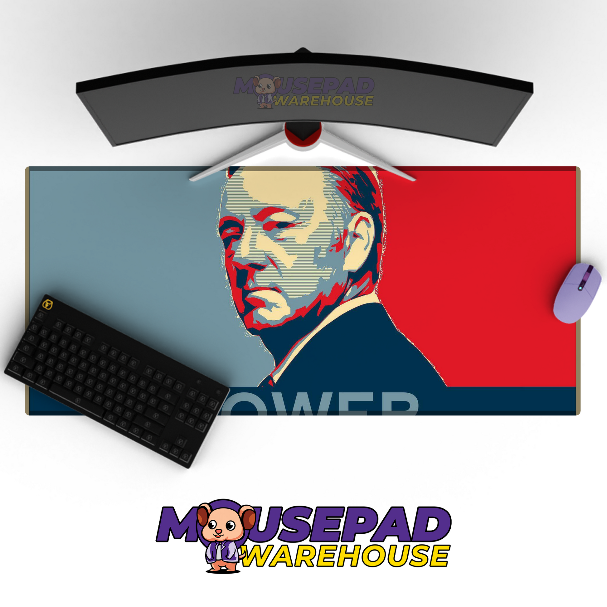 House of Cards V8 Mousepad Mockup