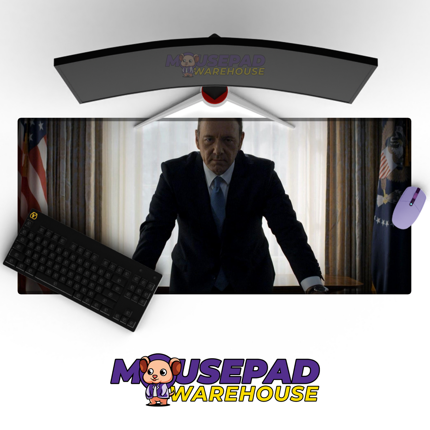 House of Cards V9 Mousepad Mockup