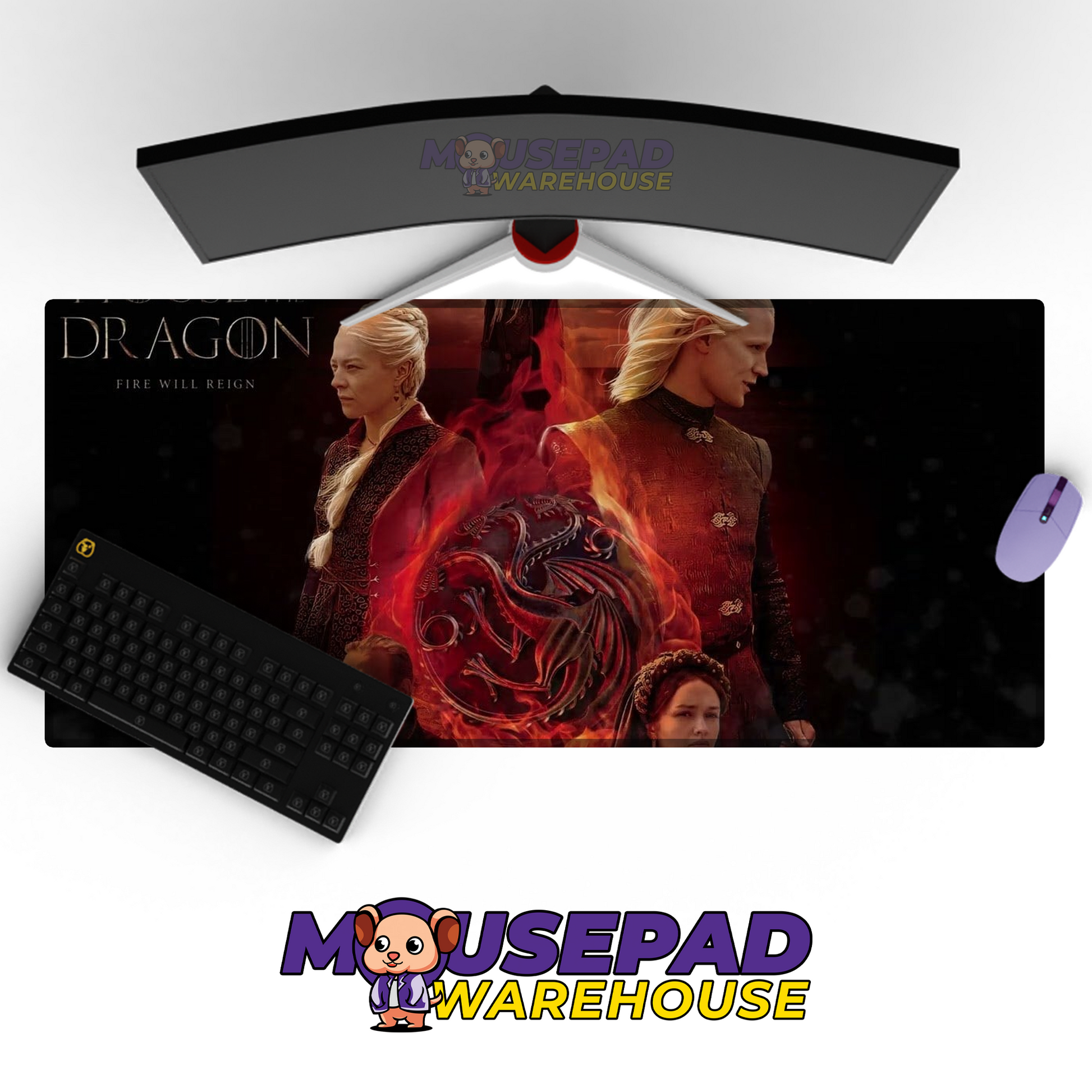 House of the Dragon V11 Mousepad Mockup