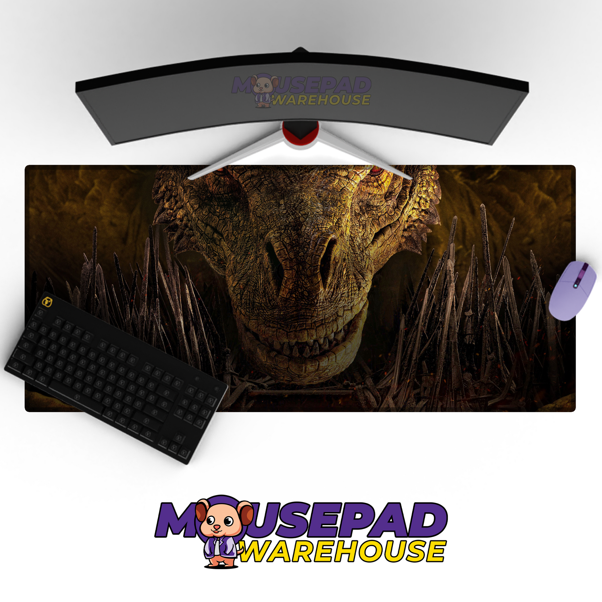 House of the Dragon V1 Mousepad Mockup