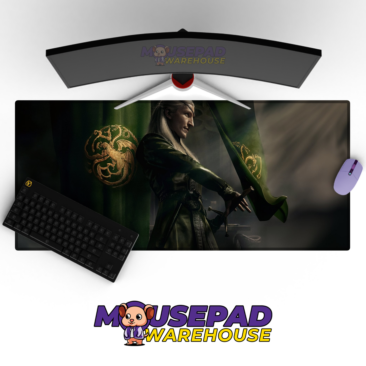 House of the Dragon V20 Mousepad Mockup