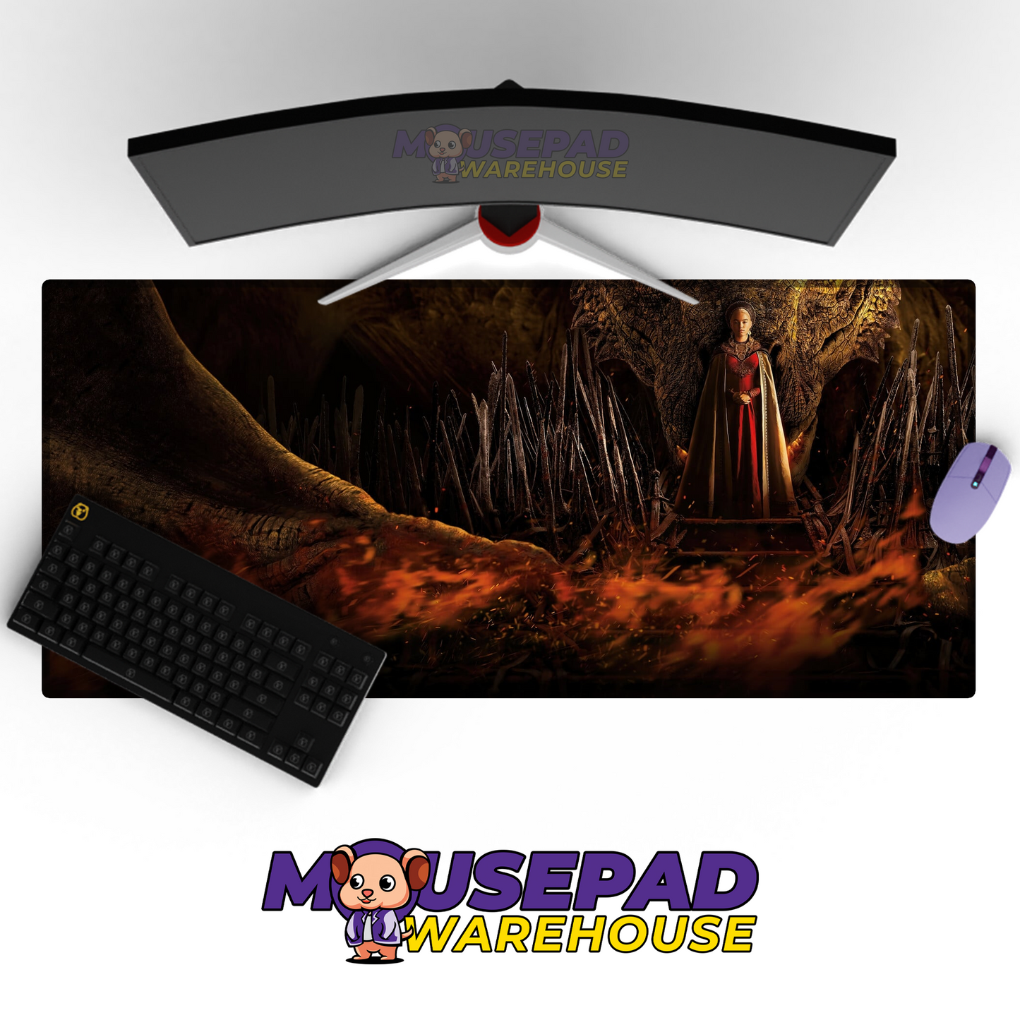House of the Dragon V22 Mousepad Mockup