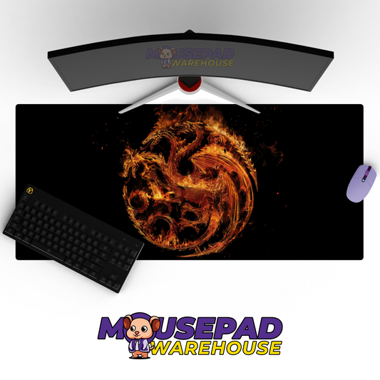 House of the Dragon V2 Mousepad Mockup