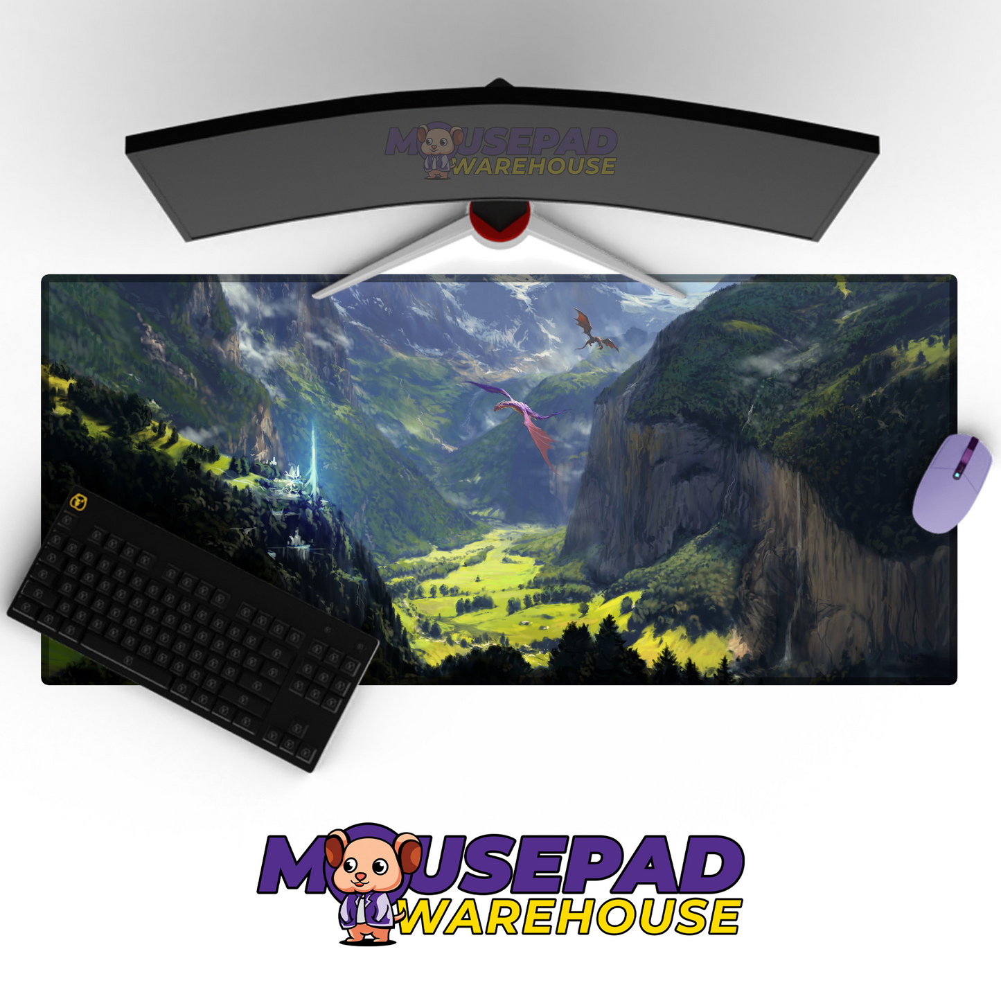 House of the Dragon V30 Mousepad Mockup