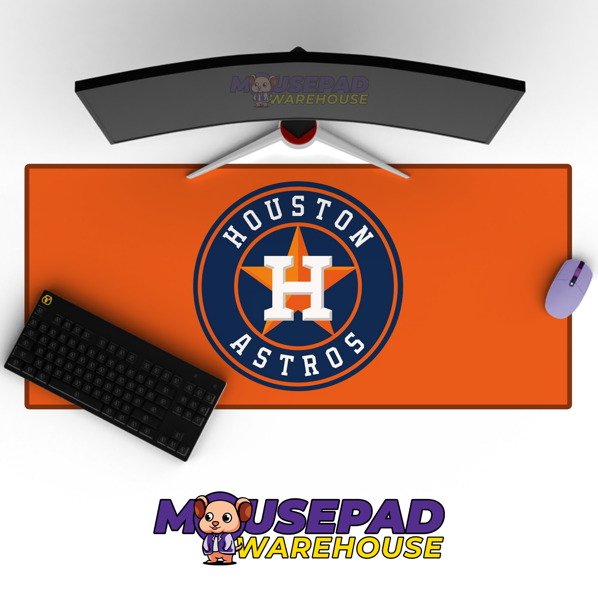 Houston Astros V1 Mousepad Mockup
