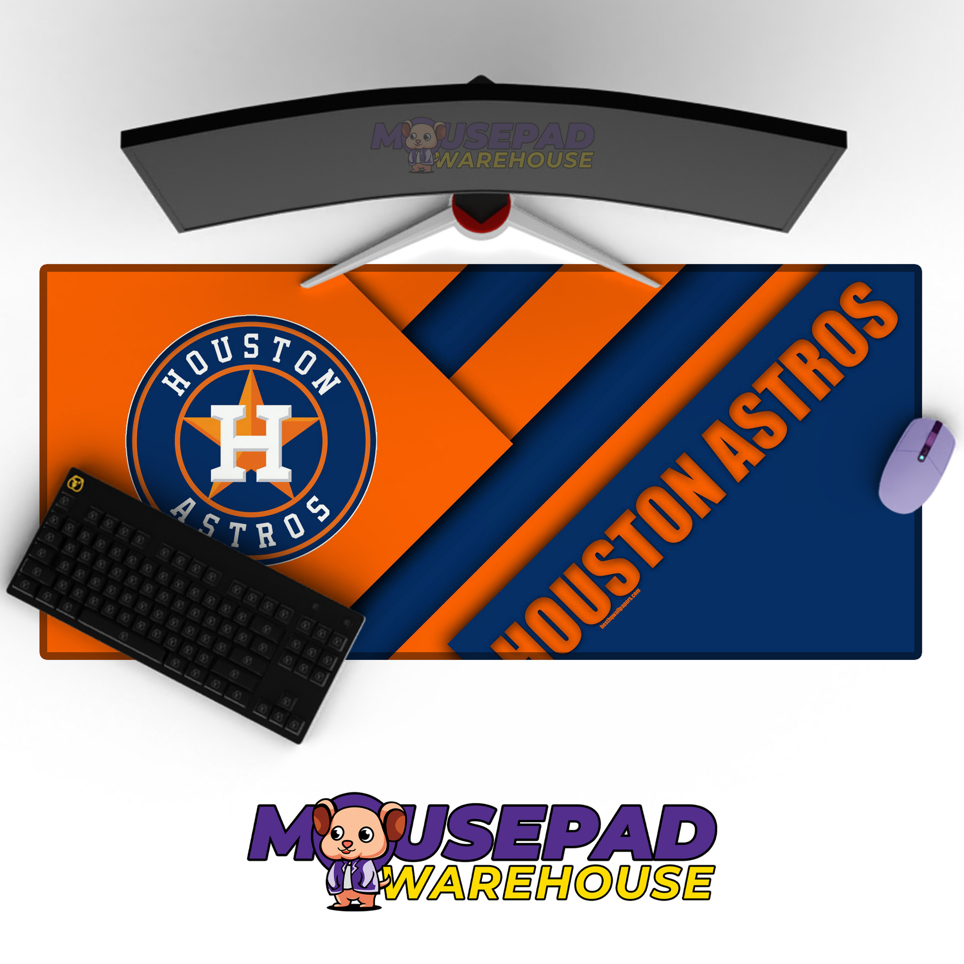 Houston Astros V3 Mousepad Mockup