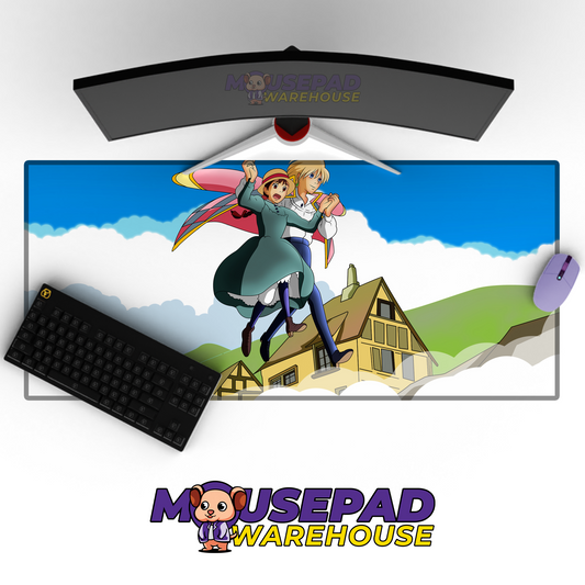 Howls Moving Castle V10 Mousepad Mockup