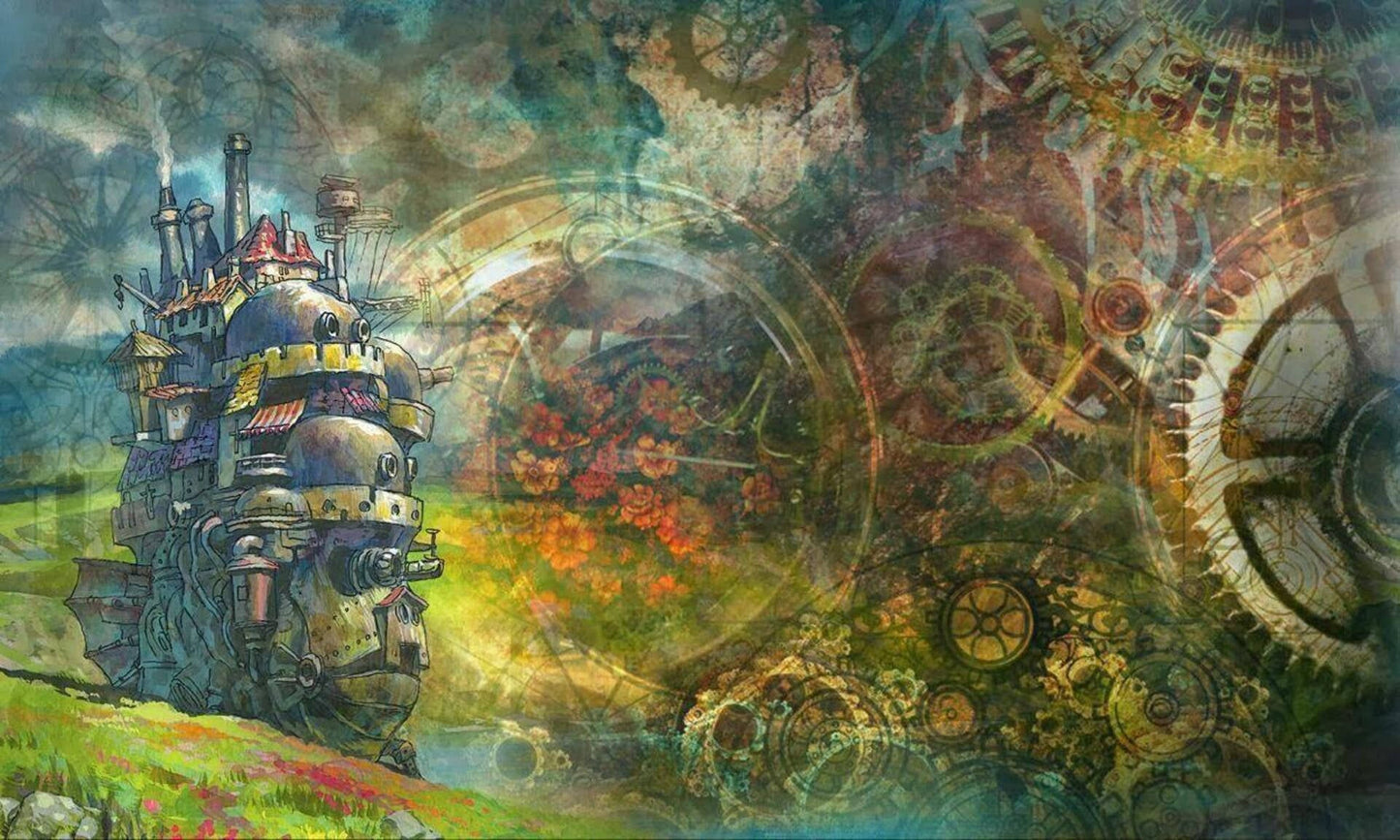 Howls Moving Castle V12 Mousepad