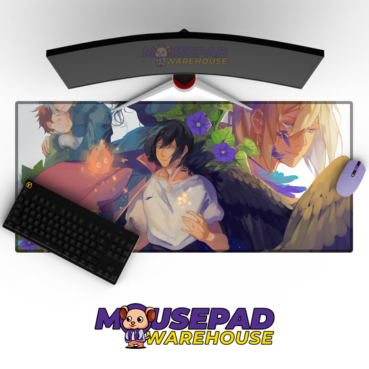 Howls Moving Castle V19 Mousepad Mockup