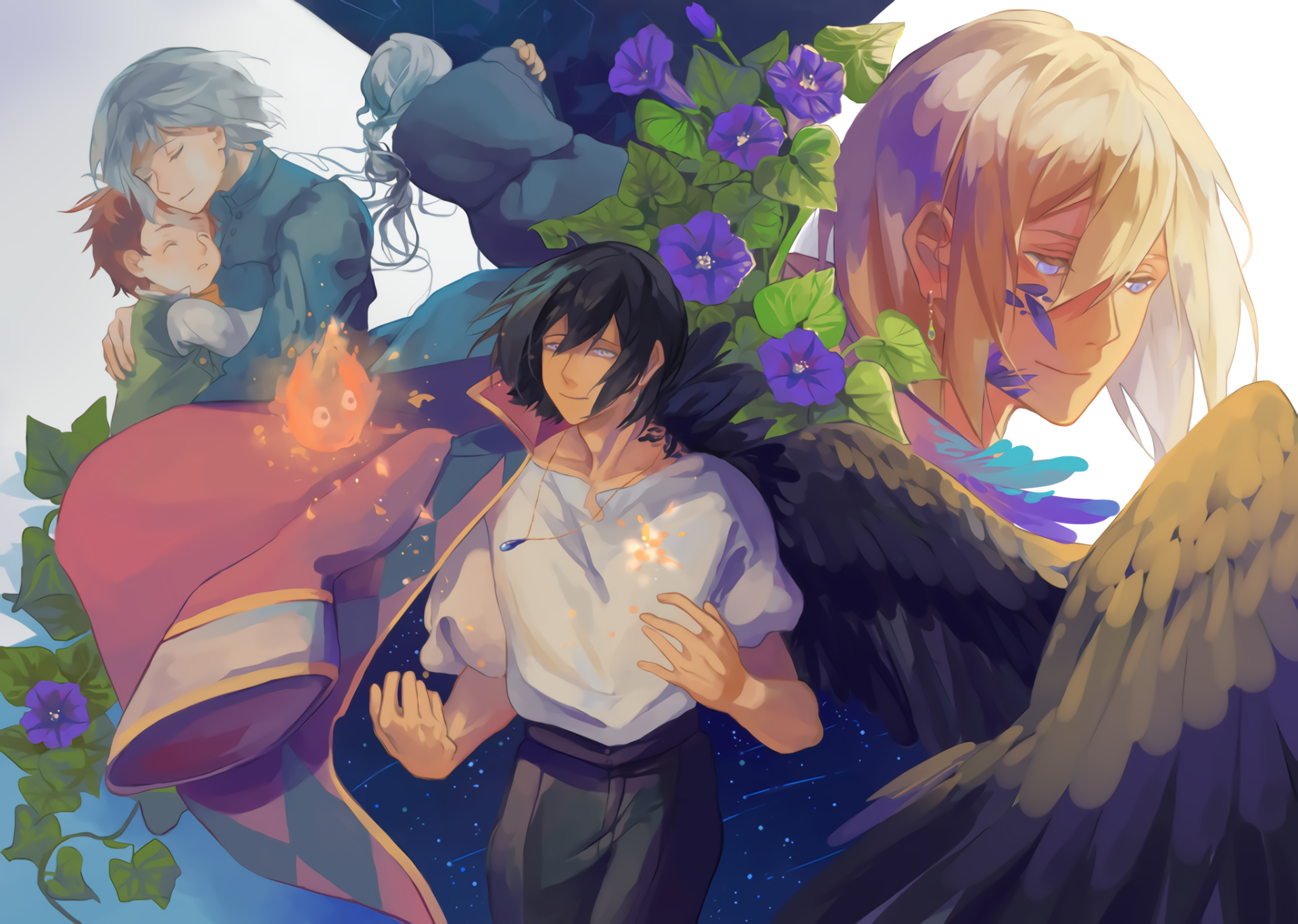 Howls Moving Castle V19 Mousepad