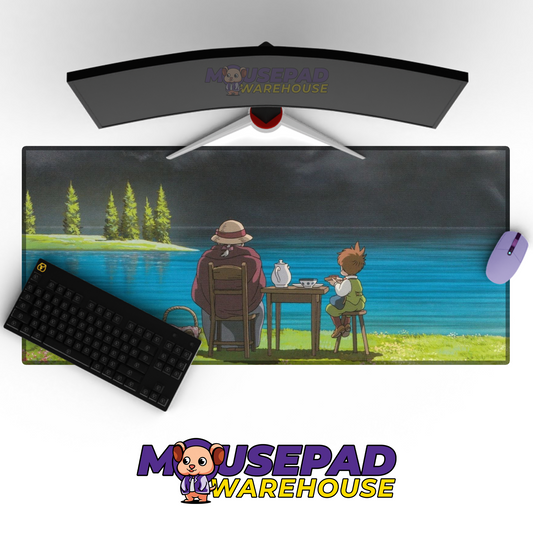 Howls Moving Castle V21 Mousepad Mockup
