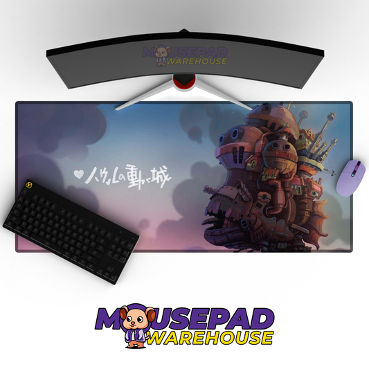 Howls Moving Castle V22 Mousepad Mockup