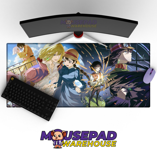 Howls Moving Castle V23 Mousepad Mockup