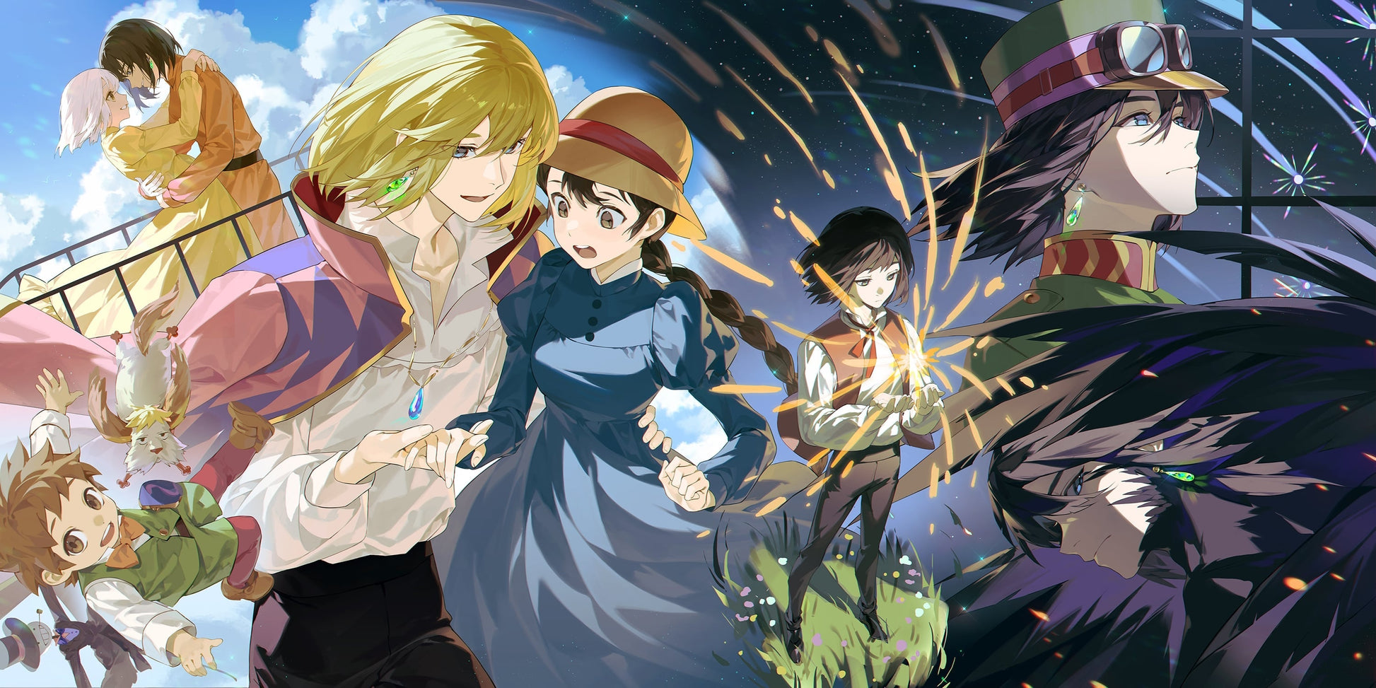 Howls Moving Castle V23 Mousepad