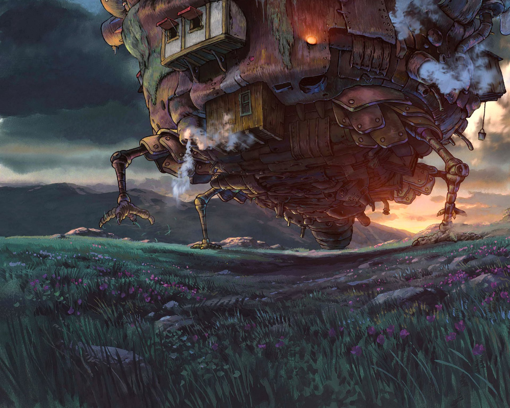 Howls Moving Castle V2 Mousepad