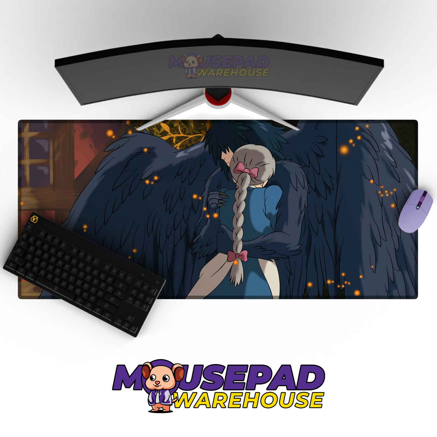 Howls Moving Castle V31 Mousepad Mockup