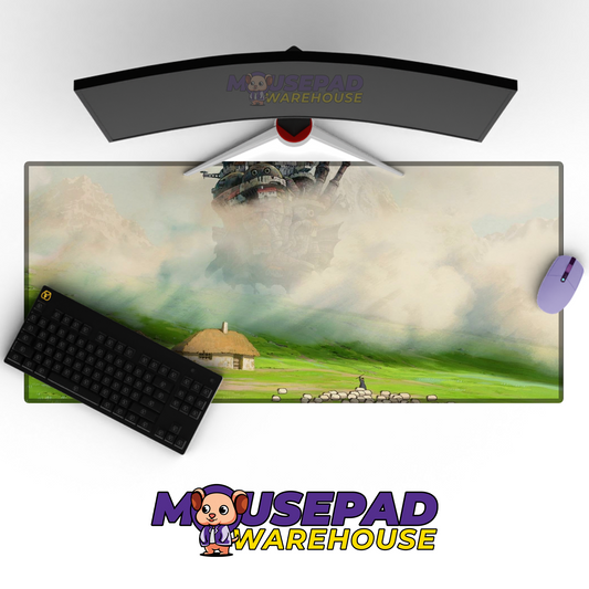 Howls Moving Castle V34 Mousepad Mockup