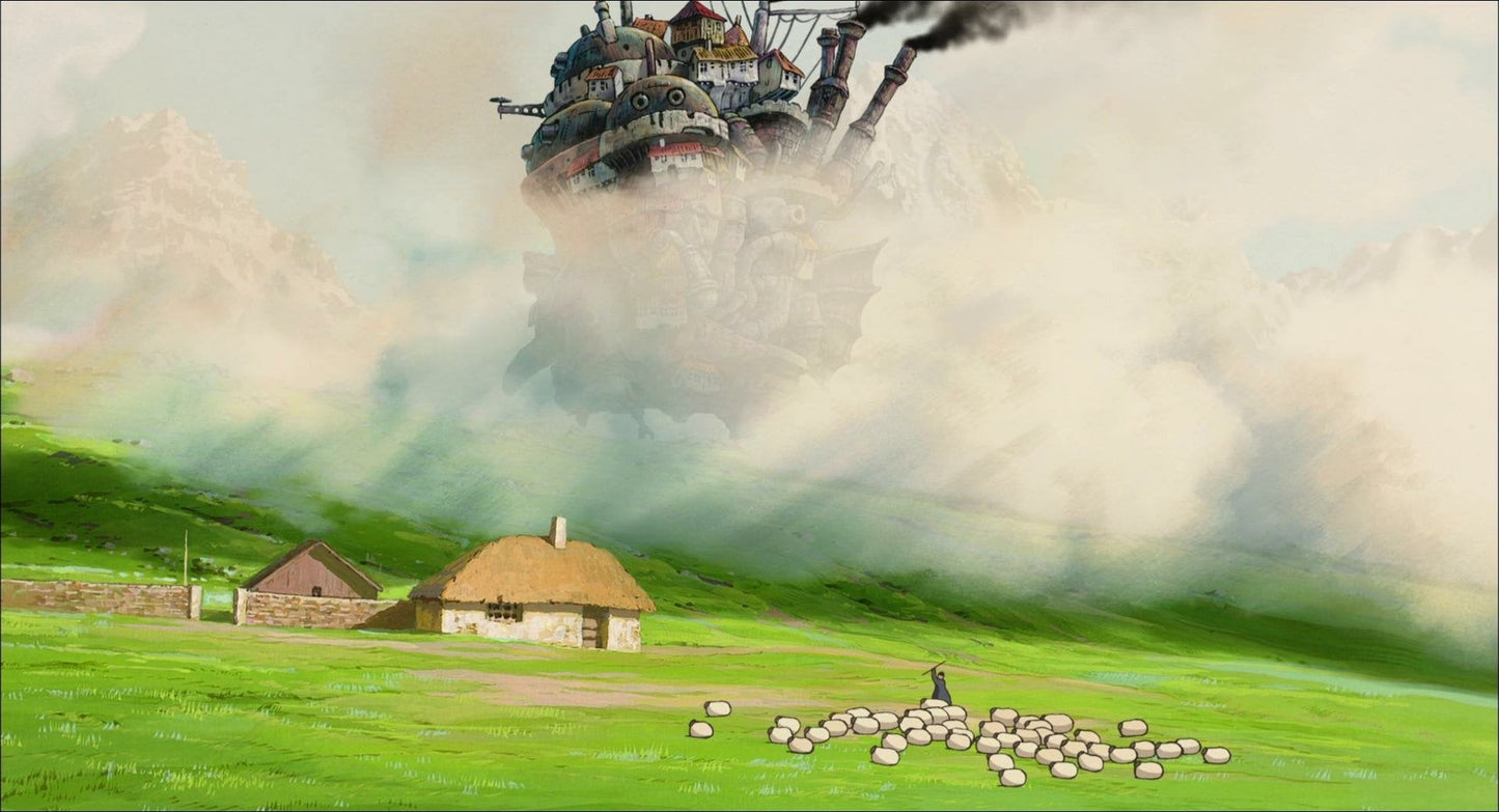 Howls Moving Castle V34 Mousepad