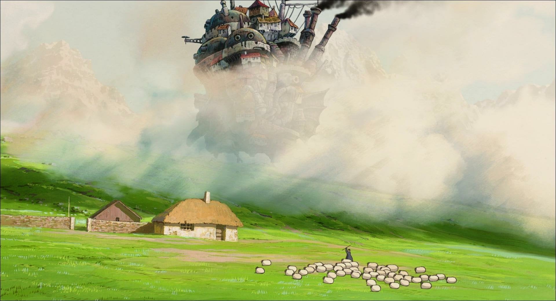 Howls Moving Castle V34 Mousepad