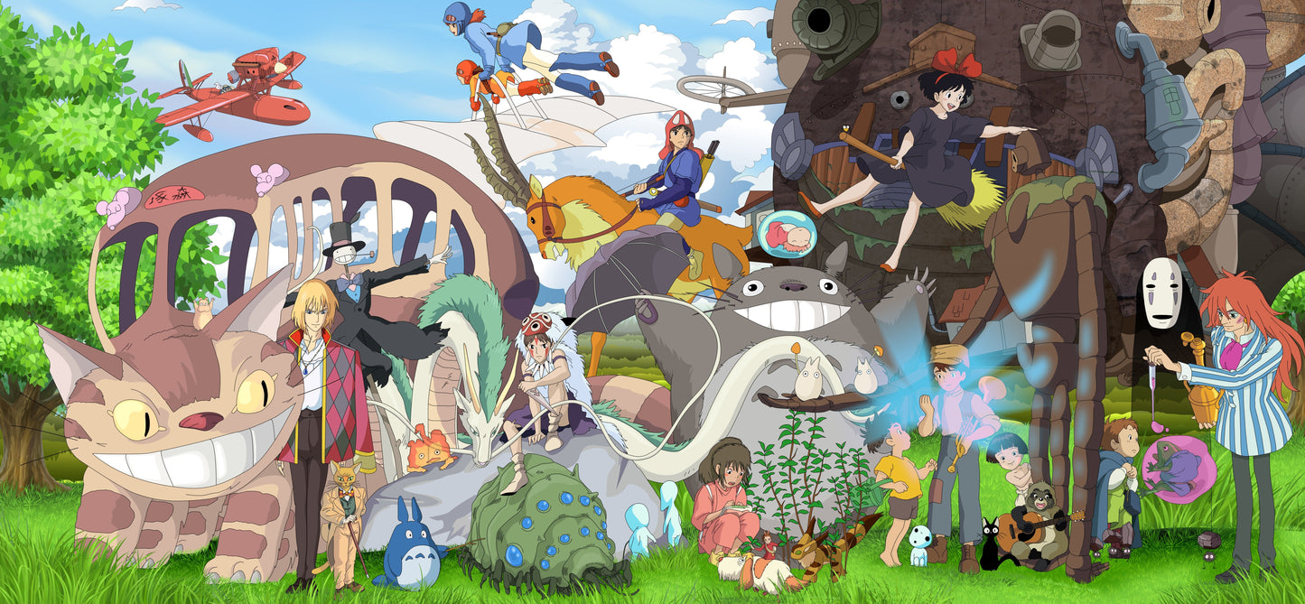 Howls Moving Castle V36 Mousepad