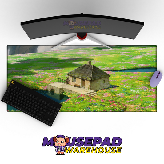 Howls Moving Castle V37 Mousepad Mockup