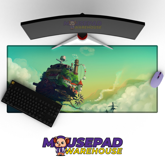 Howls Moving Castle V38 Mousepad Mockup