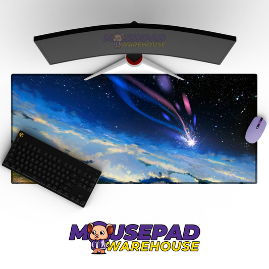 Howls Moving Castle V39 Mousepad Mockup