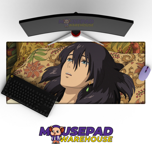 Howls Moving Castle V3 Mousepad Mockup