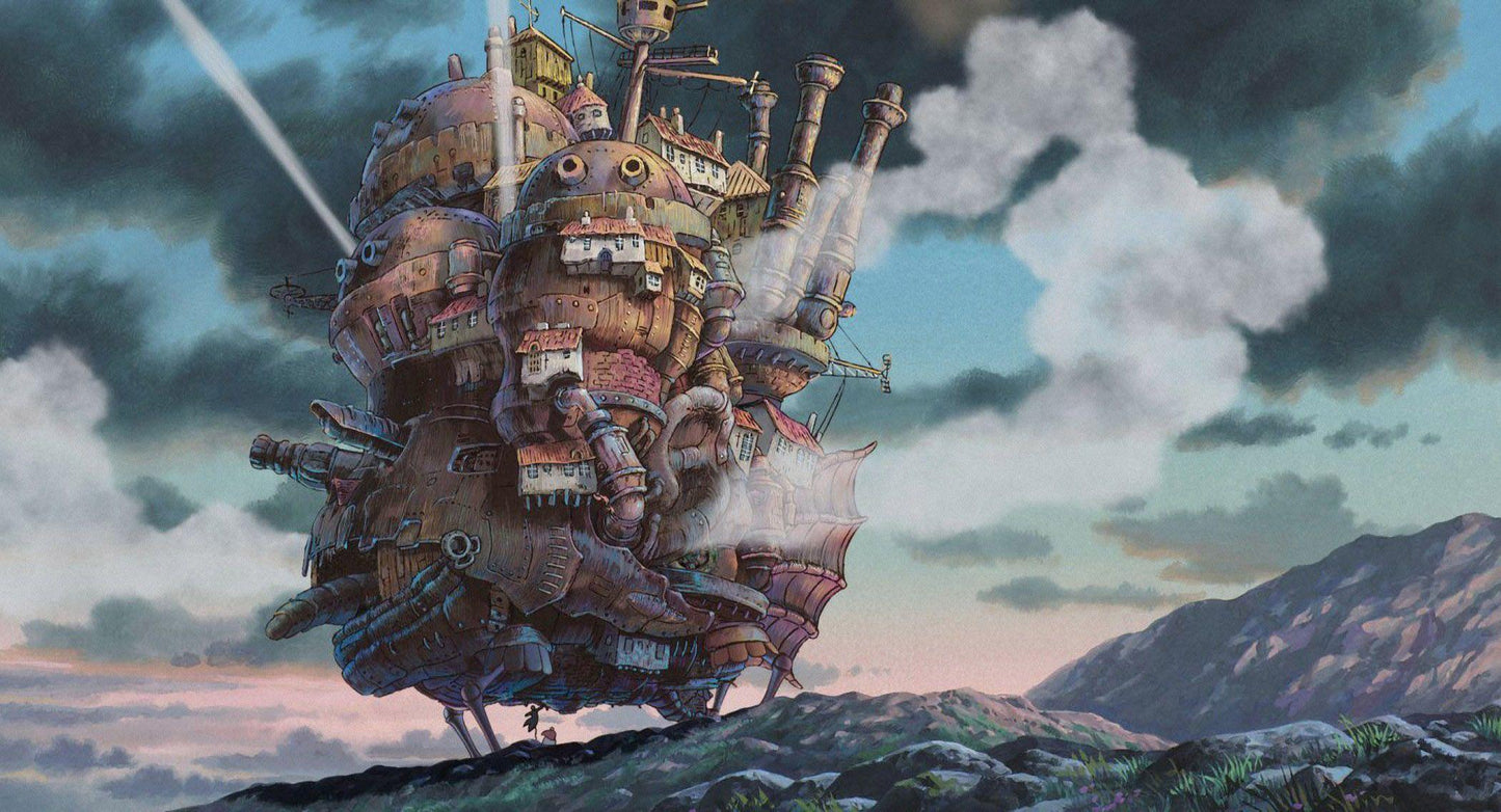 Howls Moving Castle V42 Mousepad